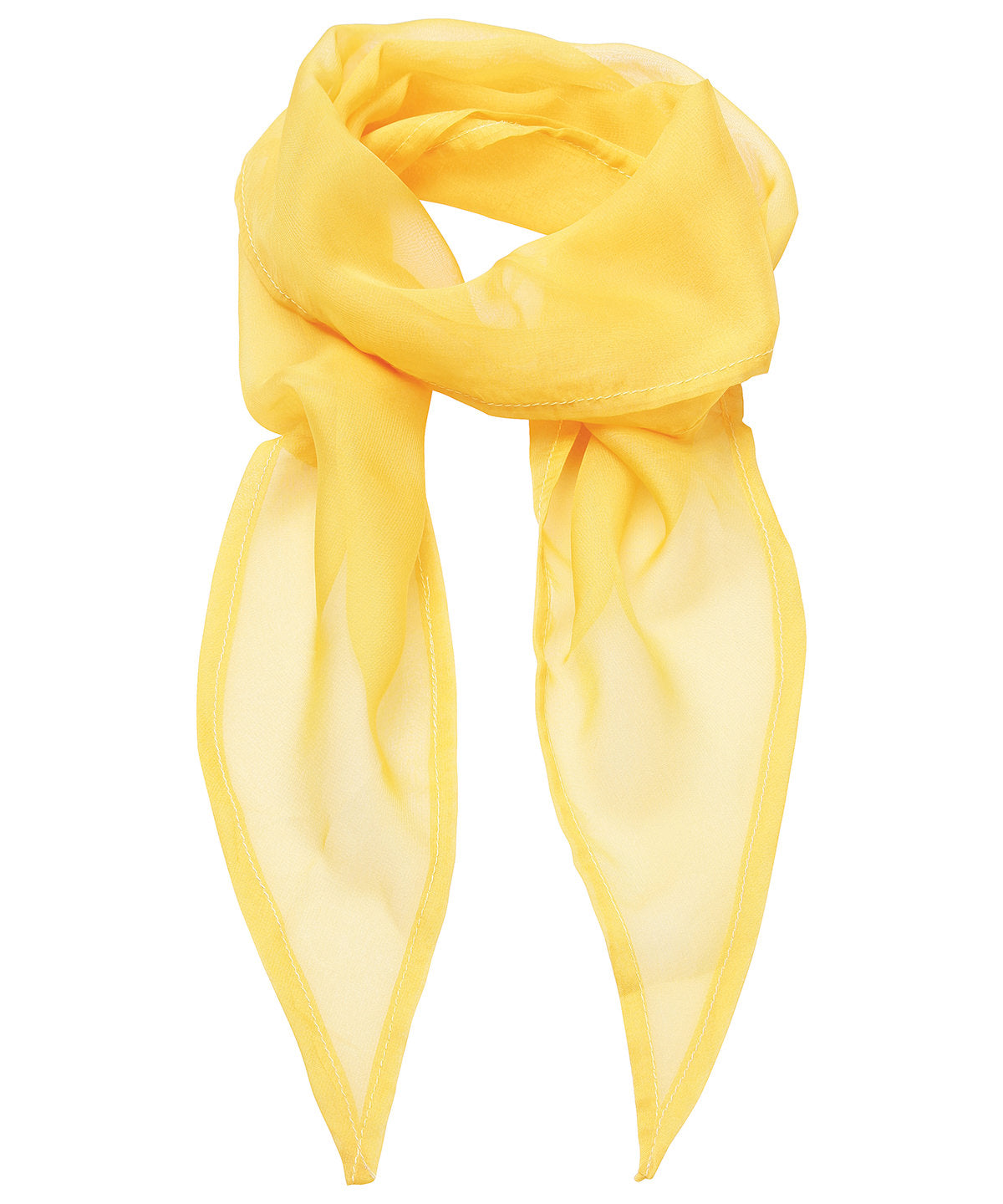 'Colours' Chiffon scarf - Sunflower