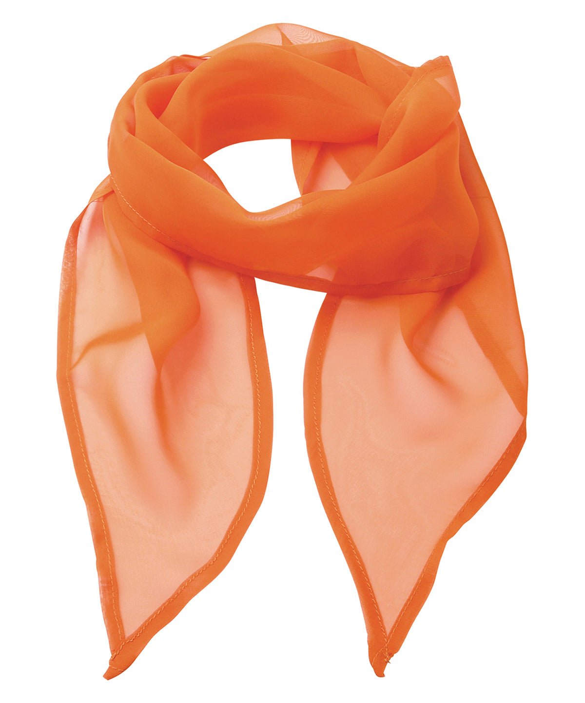 'Colours' Chiffon scarf - Terracotta