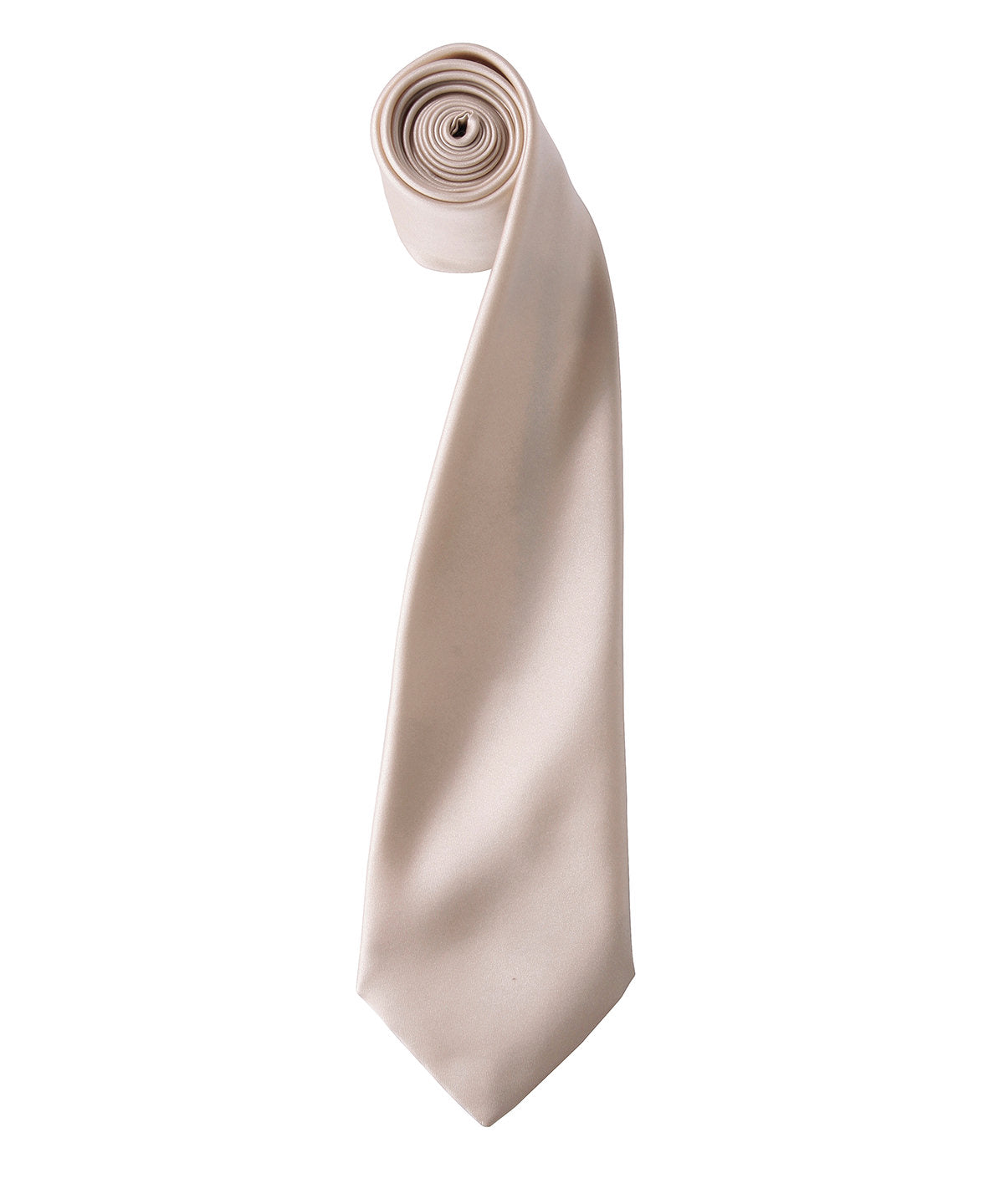 'Colours' satin tie - Natural