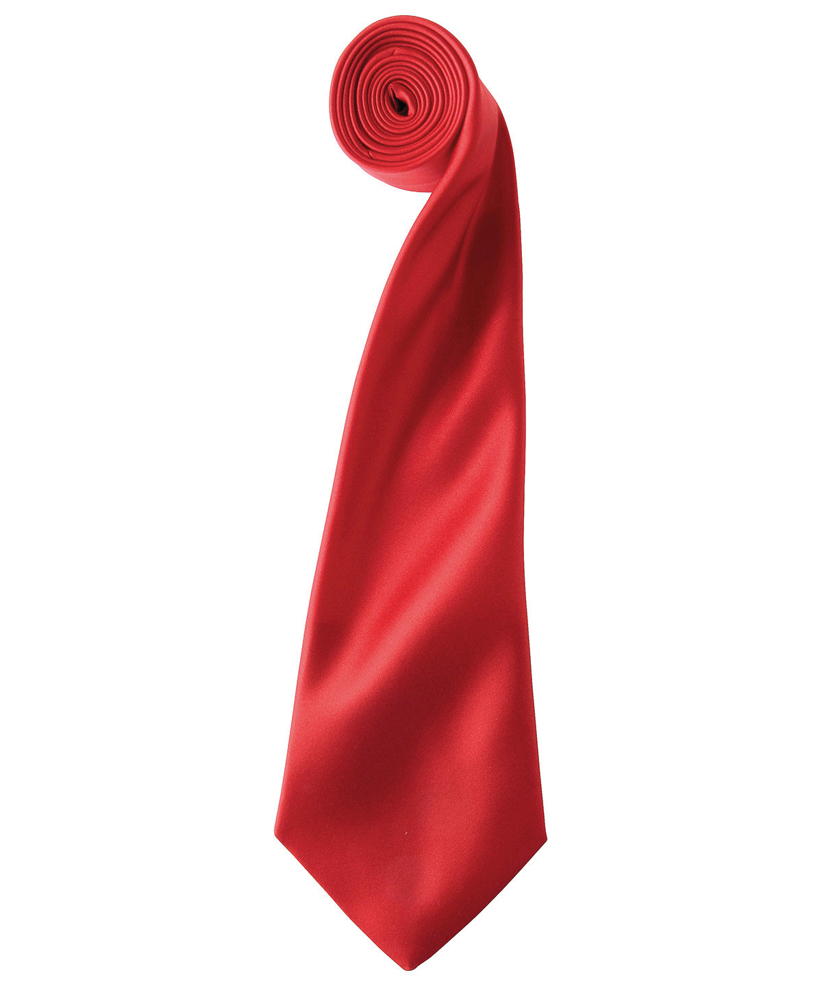 'Colours' satin tie - Red