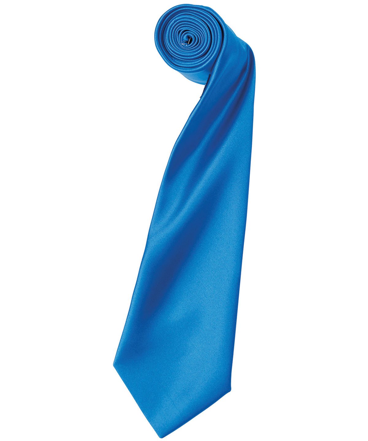 'Colours' satin tie - Sapphire