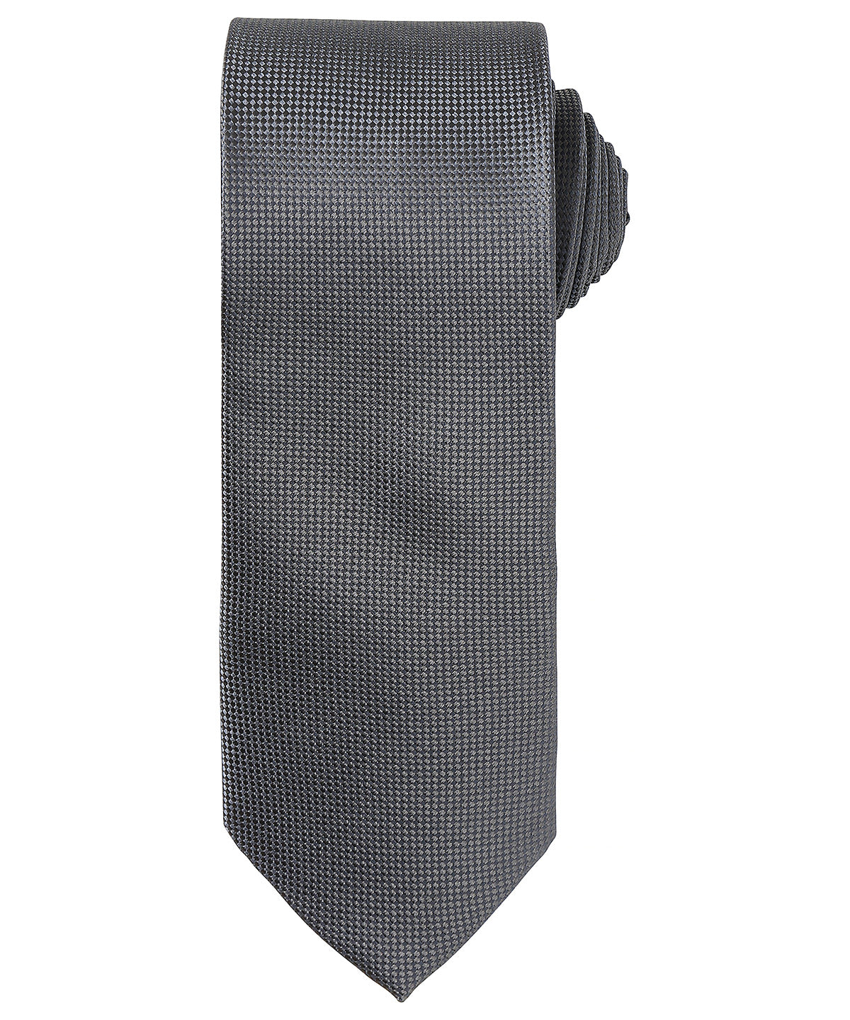 Micro waffle tie - Dark Grey