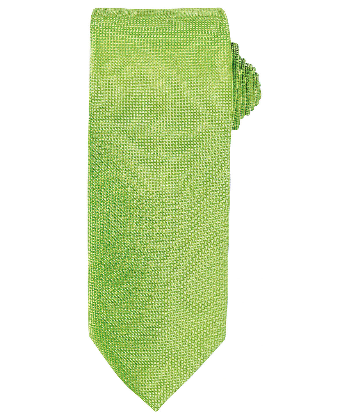 Micro waffle tie - Lime