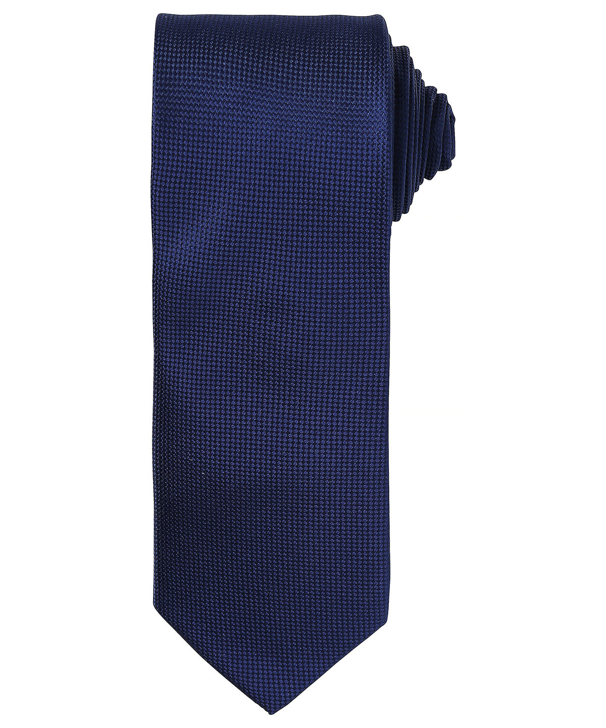 Micro waffle tie - Navy