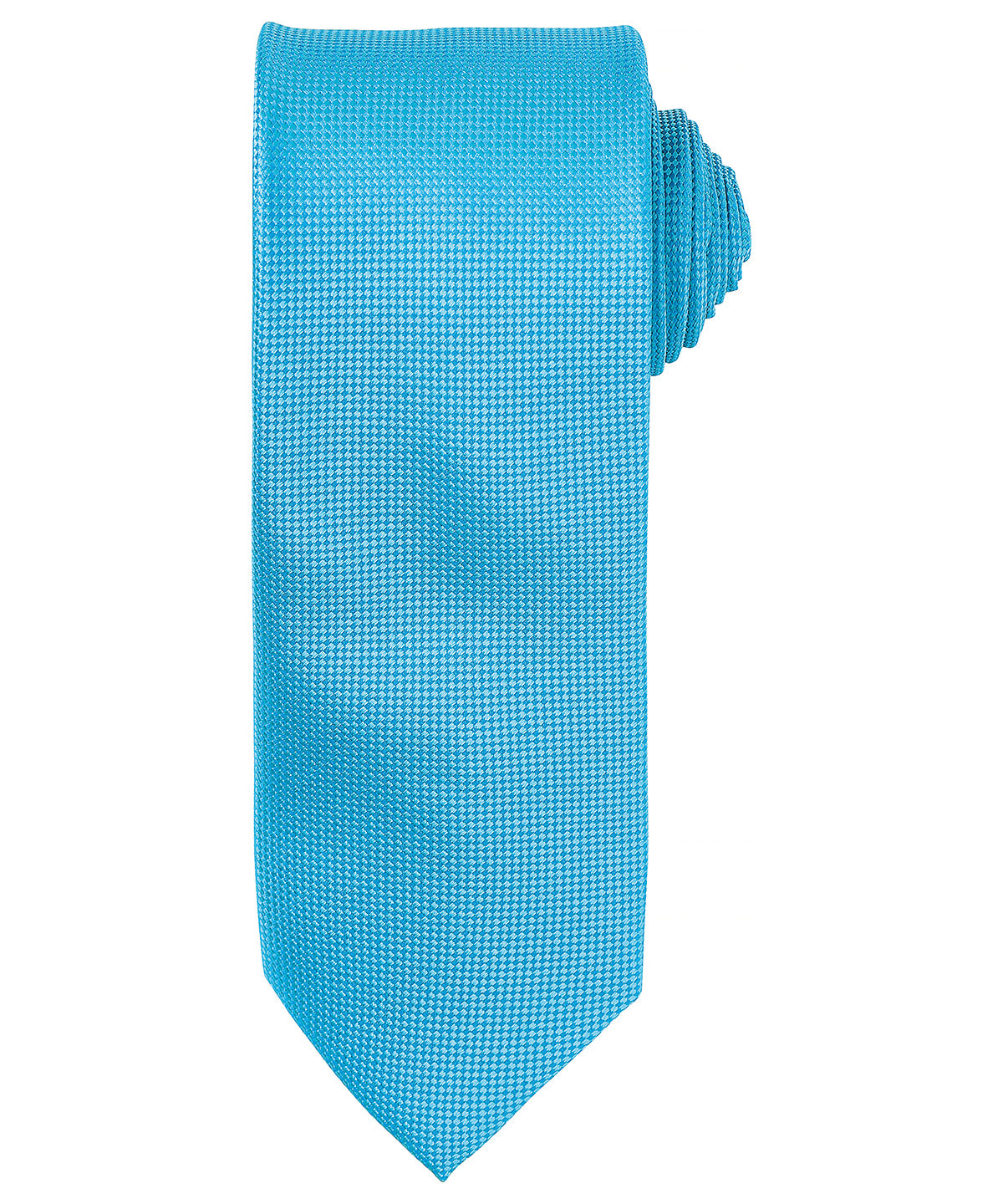 Micro waffle tie - Turquoise