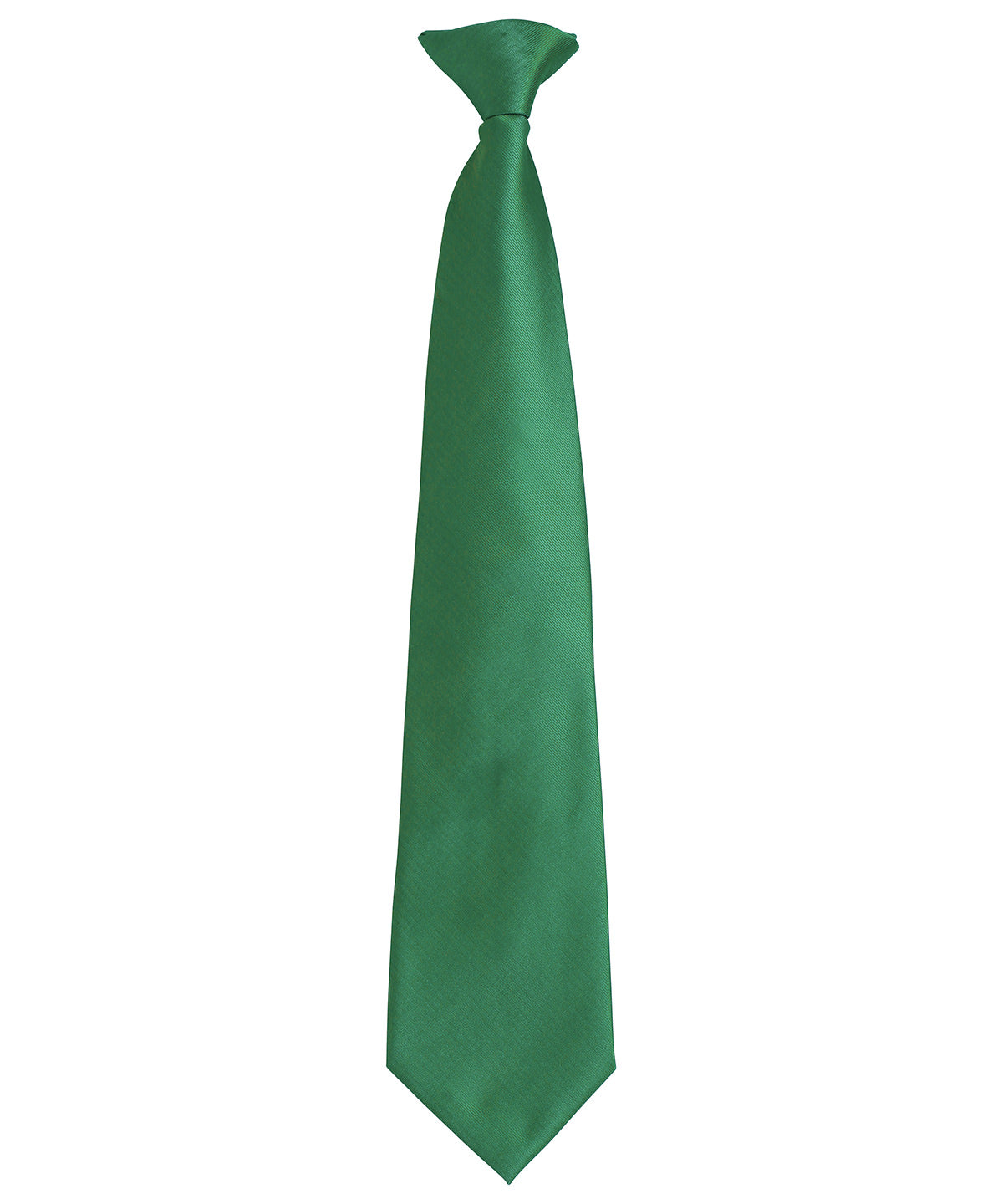 'Colours Originals' fashion clip tie - Emerald