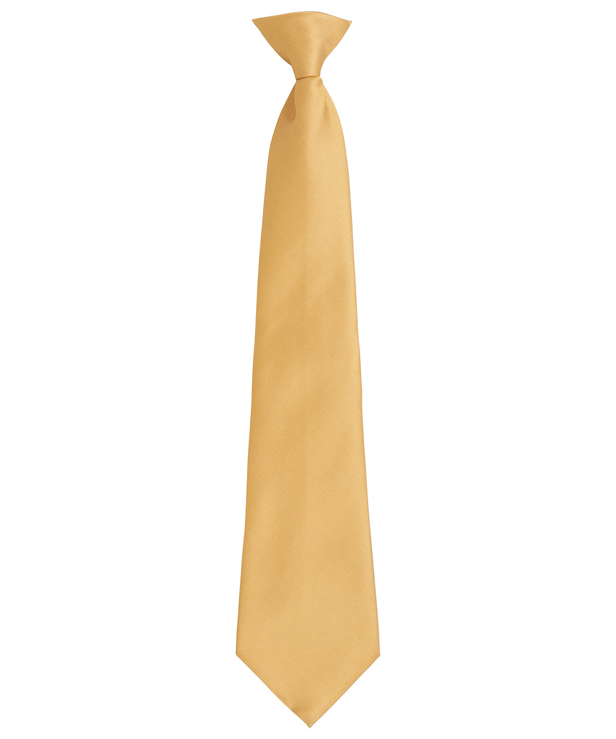 'Colours Originals' fashion clip tie - Gold