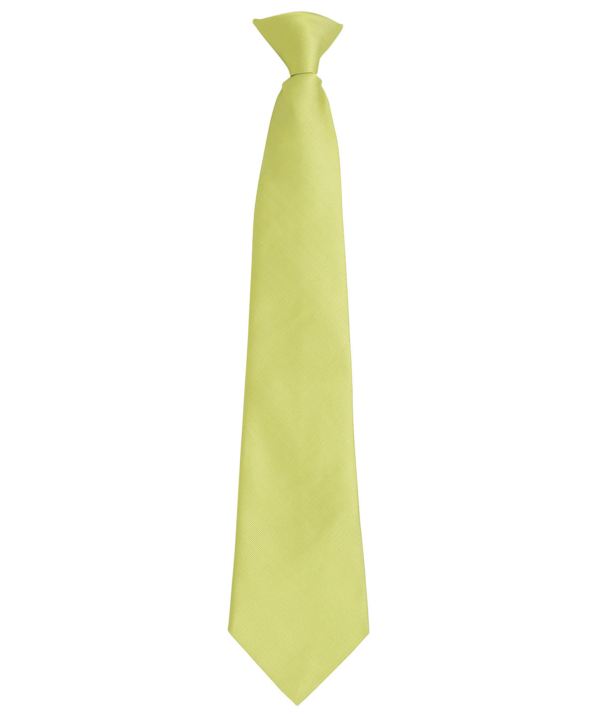 'Colours Originals' fashion clip tie - Lime