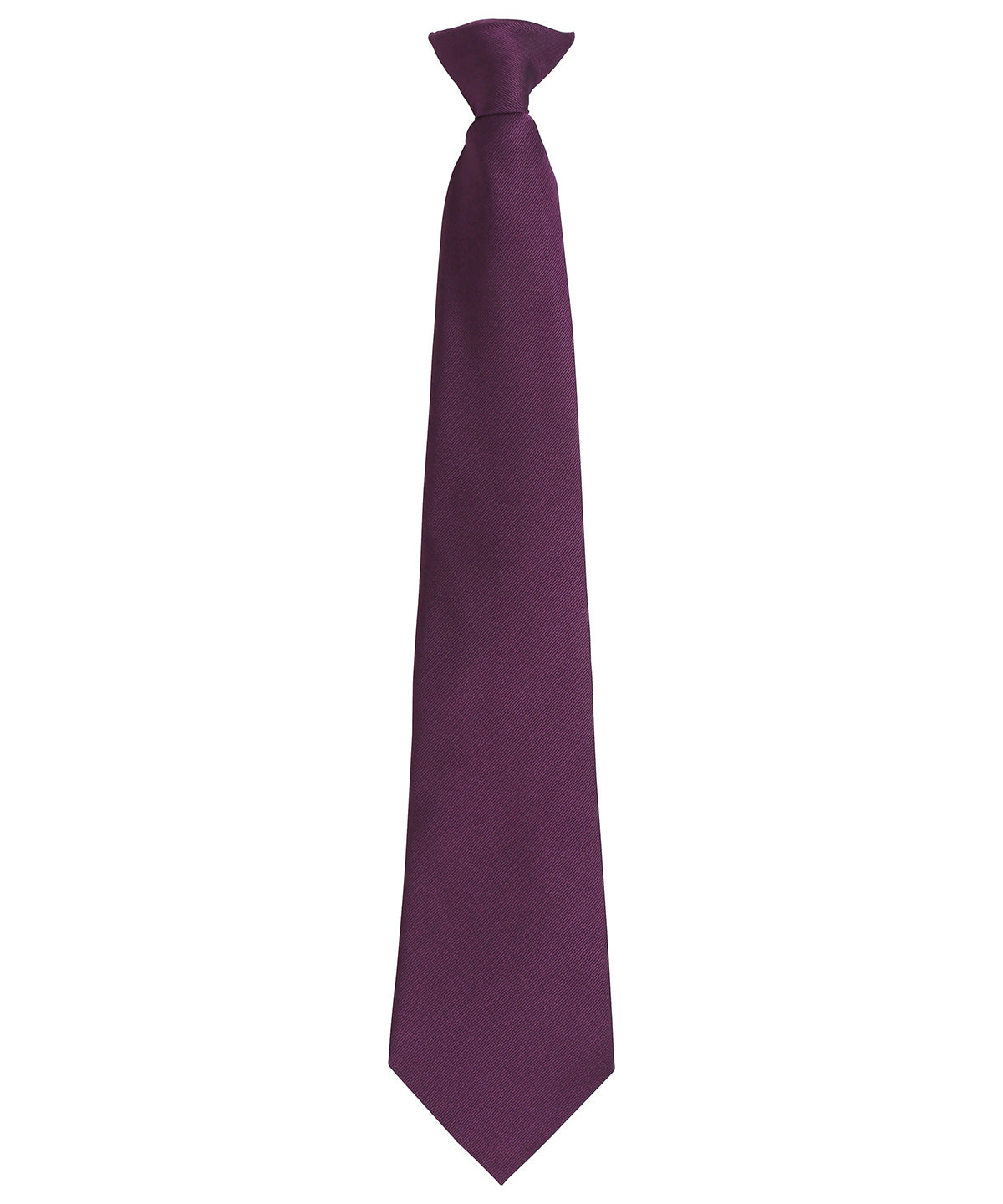 'Colours Originals' fashion clip tie - Purple