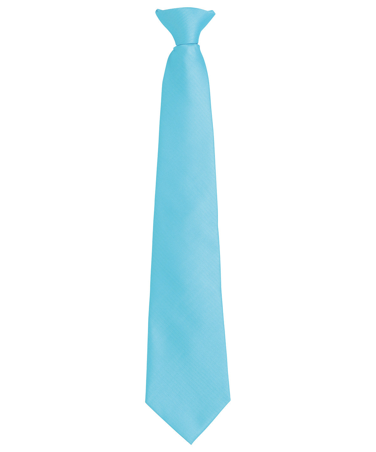 'Colours Originals' fashion clip tie - Turquoise