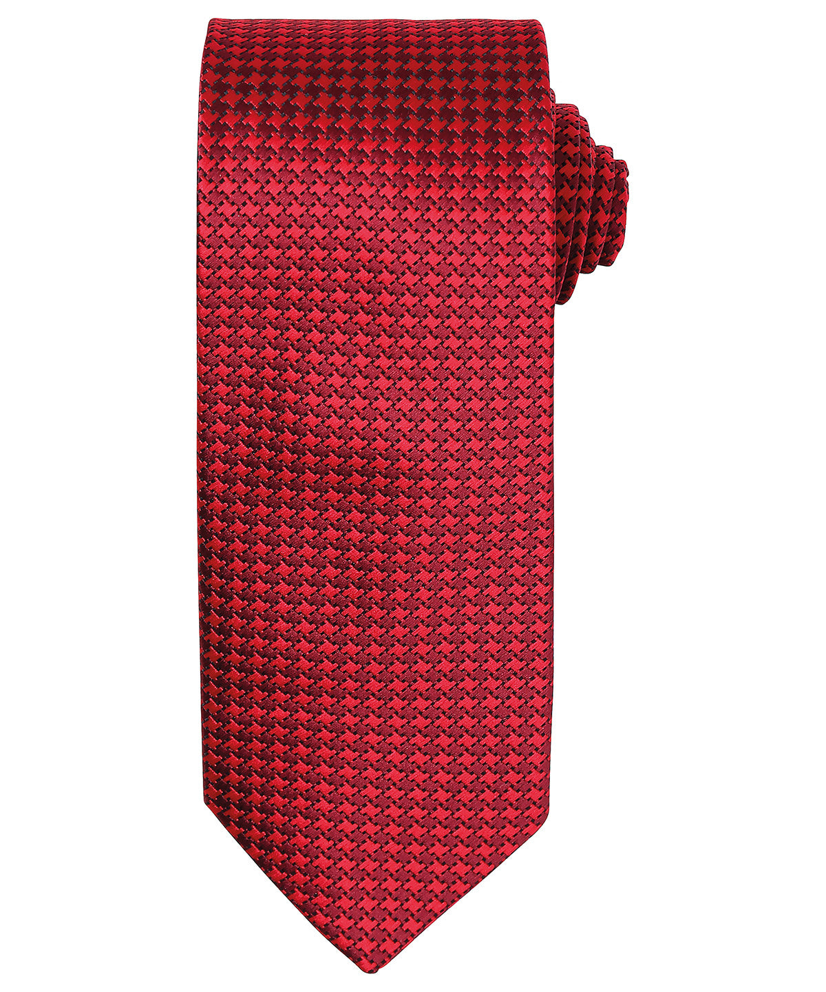 Puppy tooth tie - Red