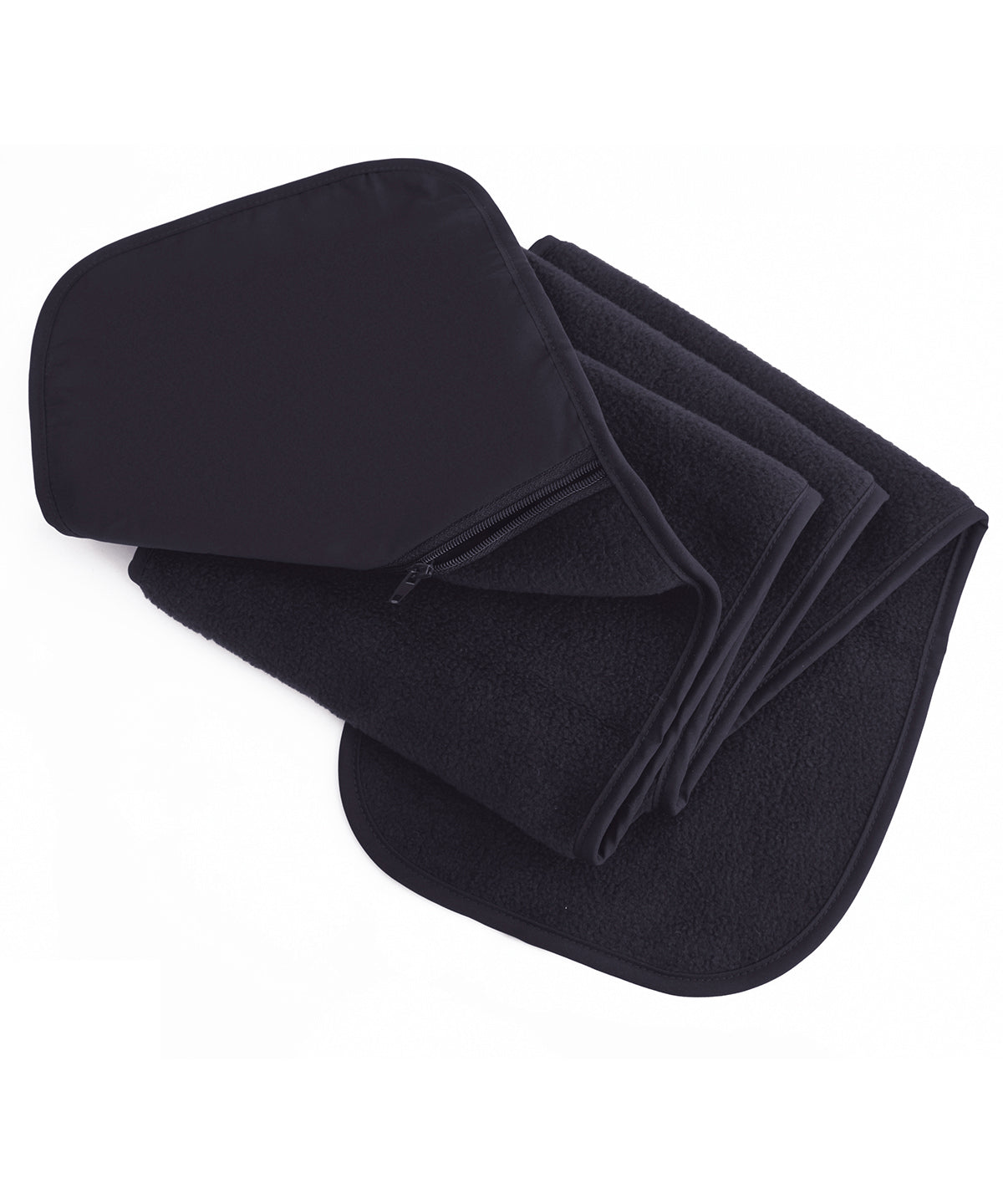 Polartherm™ fleece scarf with zip pocket - Navy