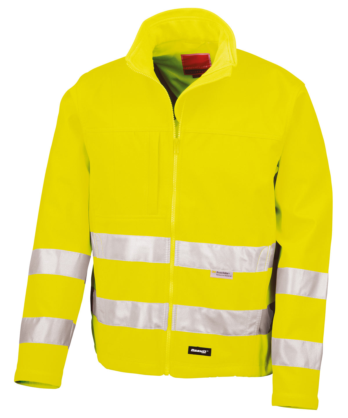 High-viz softshell jacket - Fluorescent Yellow