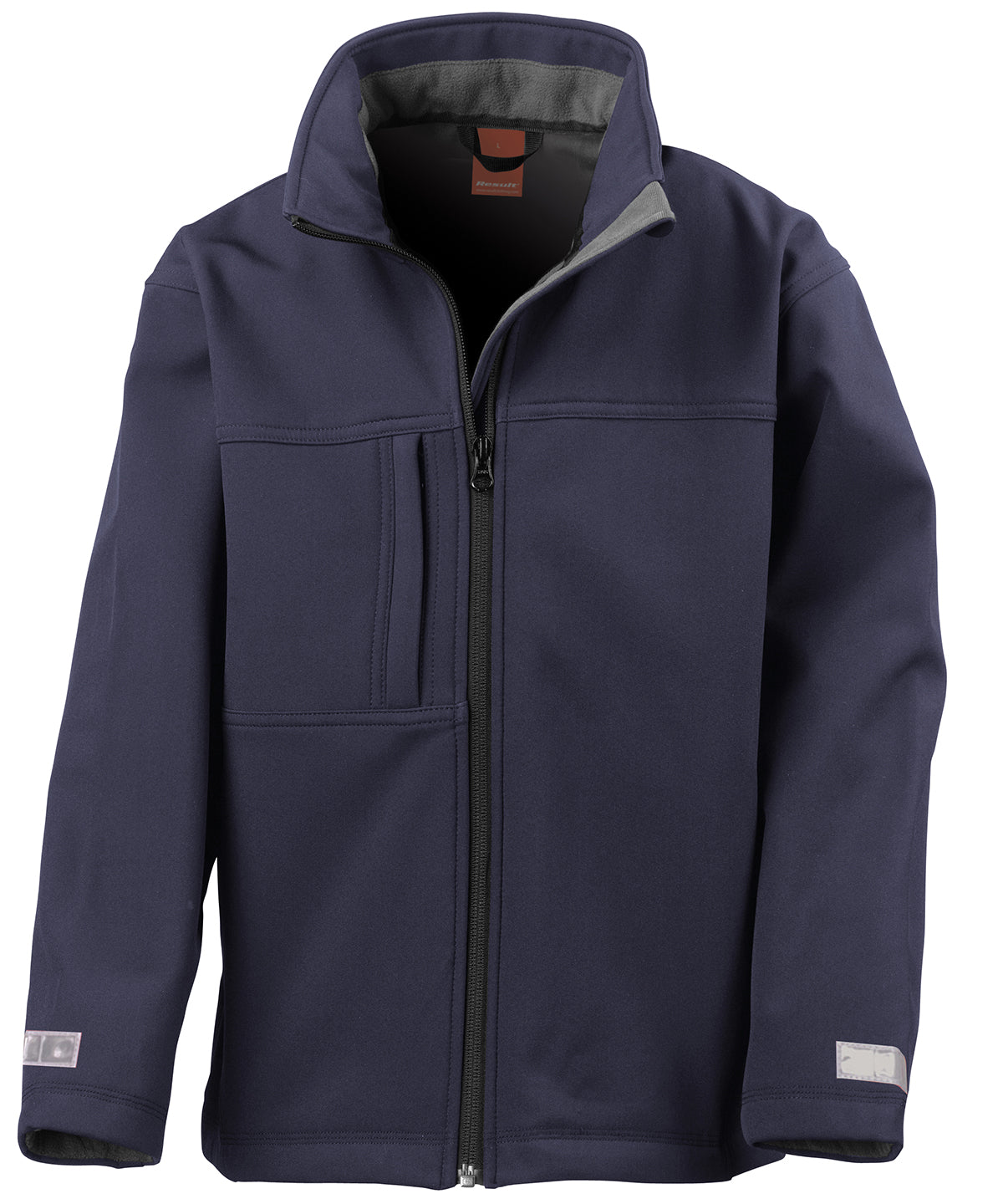 Junior classic softshell 3-layer jacket - Navy