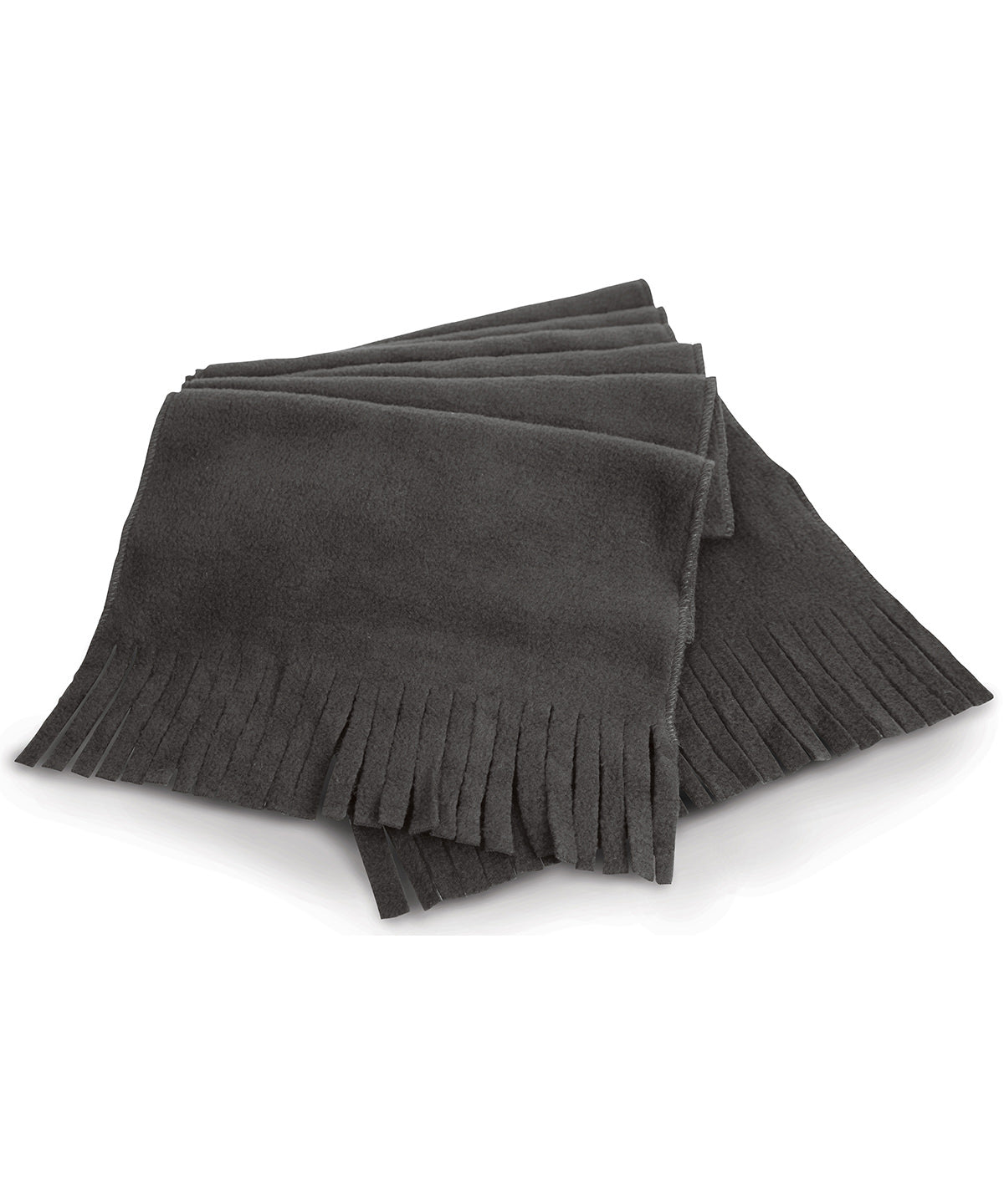 Polartherm™ tassel scarf - Charcoal Grey