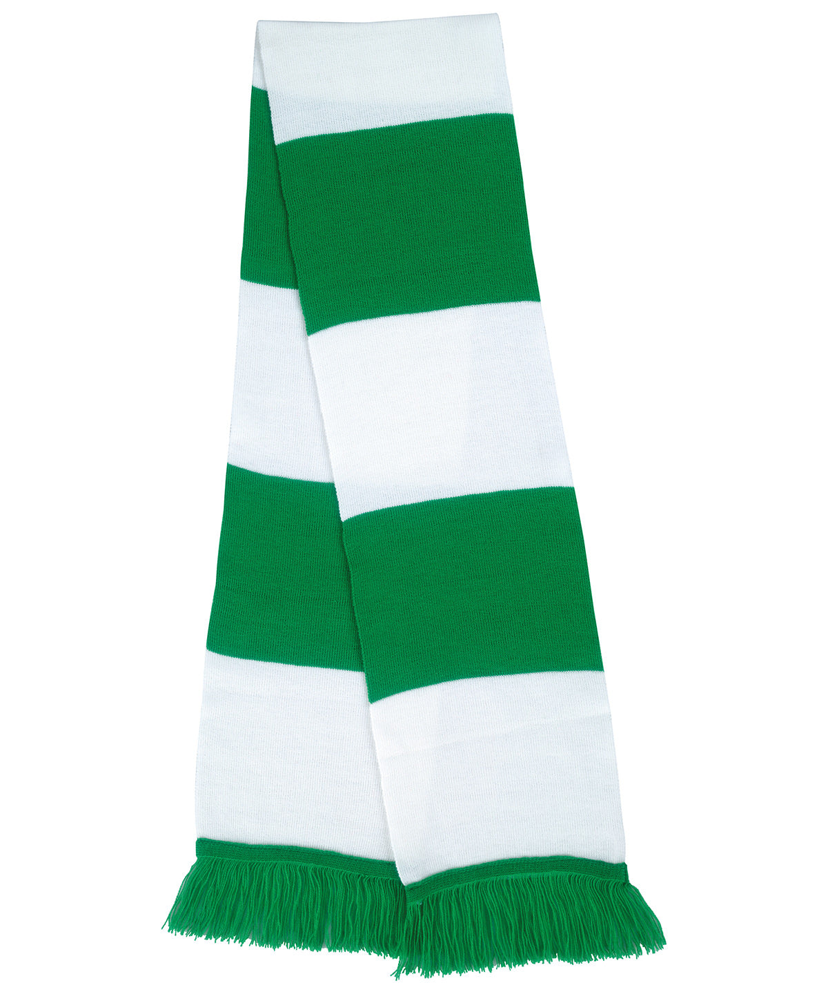 Team scarf - Kelly Green/White