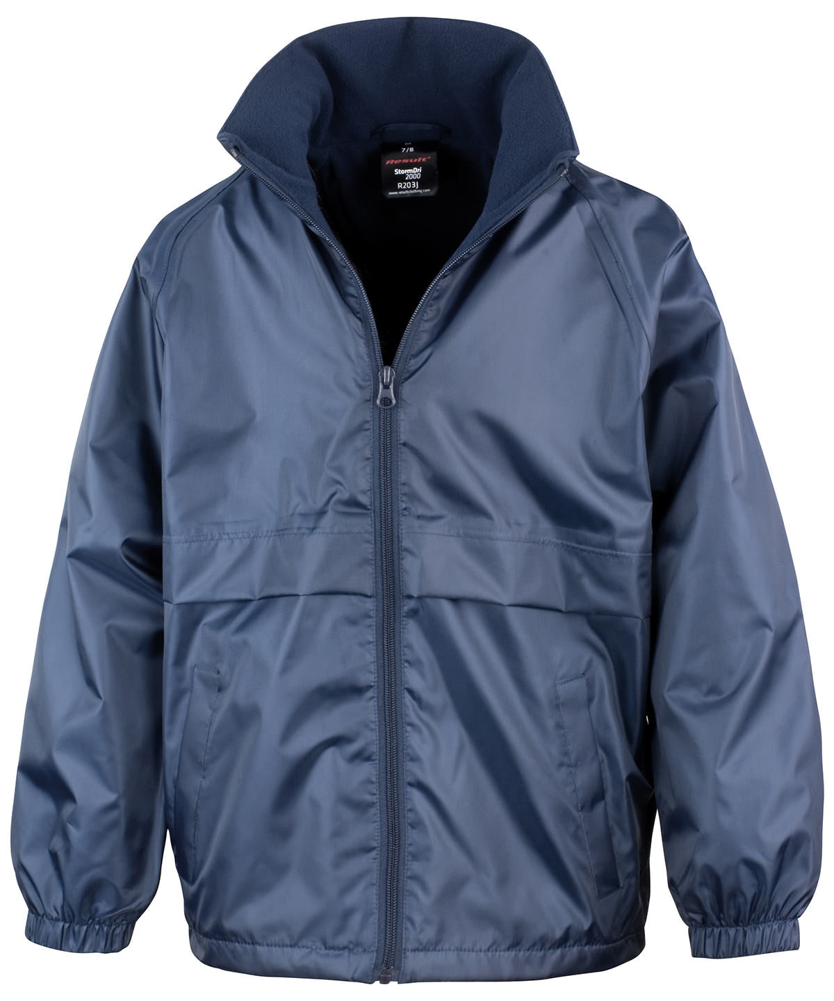 Core junior microfleece lined jacket - Navy