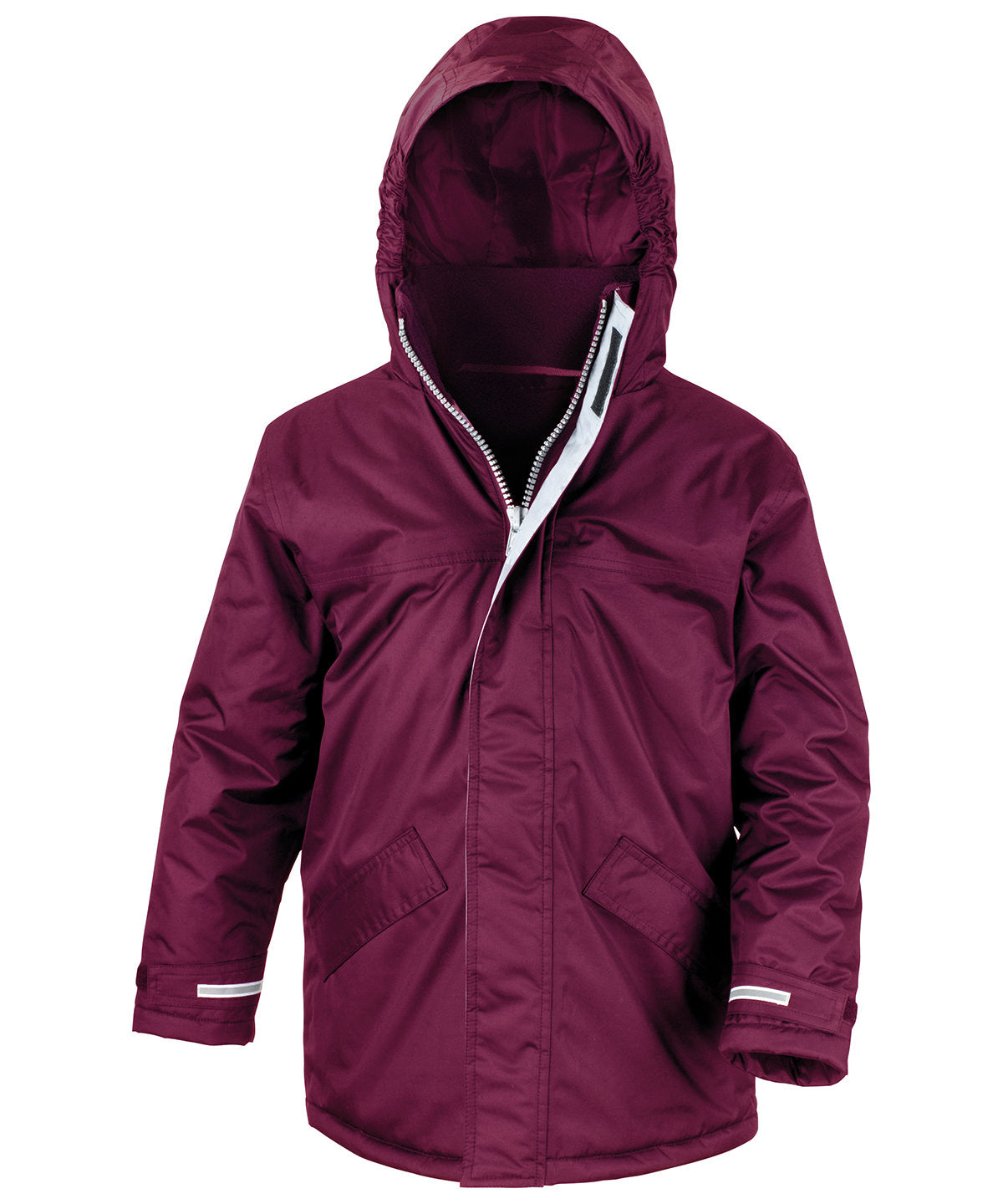 Core junior channel parka - Burgundy