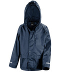 Core junior rain jacket - Navy