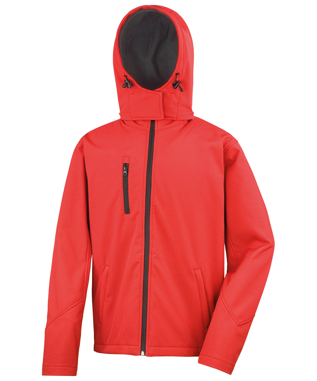 Core TX performance hooded softshell jacket - Red/Black