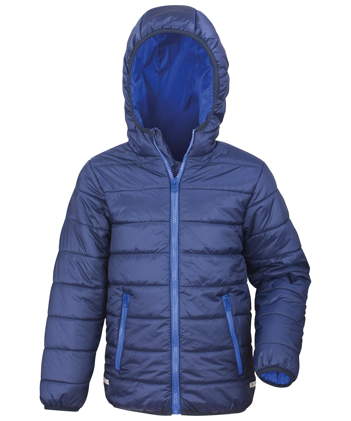 Core junior soft padded jacket - Navy/Royal