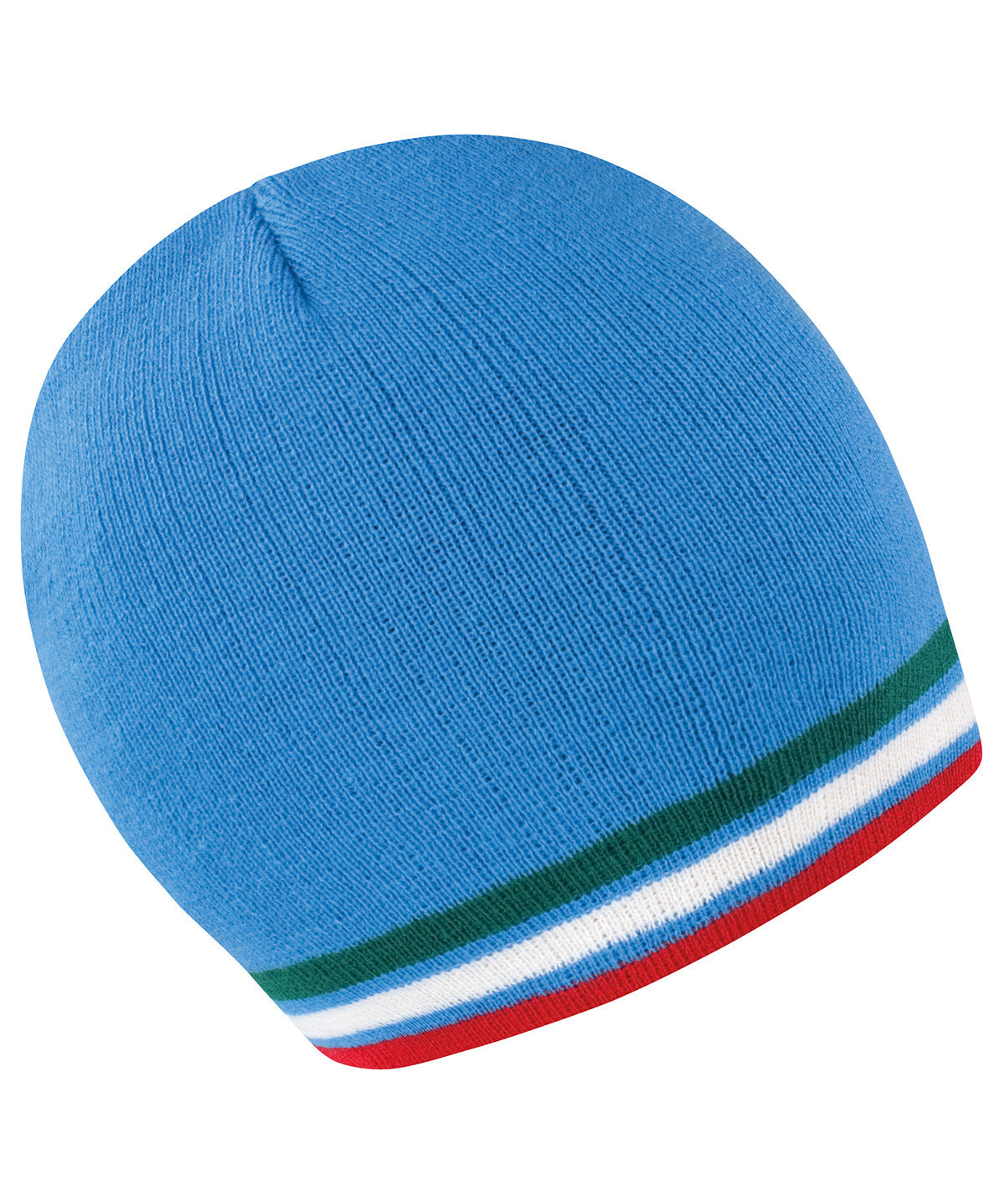 National beanie - Blue/Green/White/Red