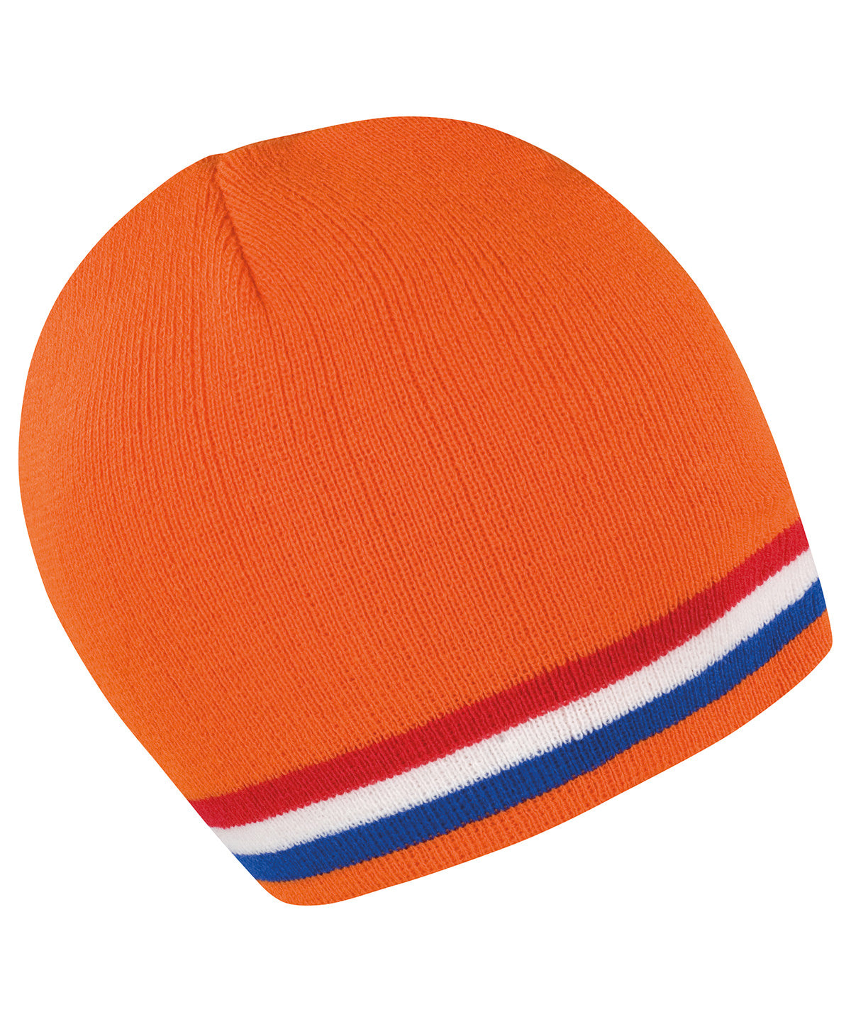 National beanie - Orange/Red/White/Blue
