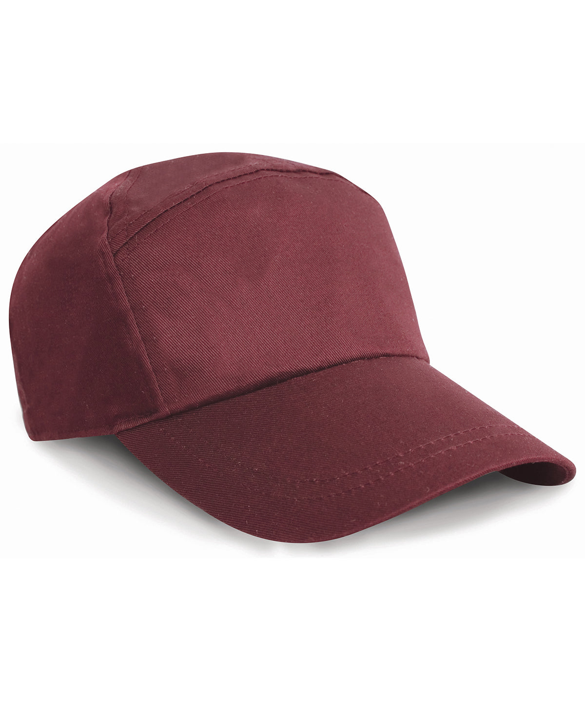 7-panel advertising cap - Burgundy