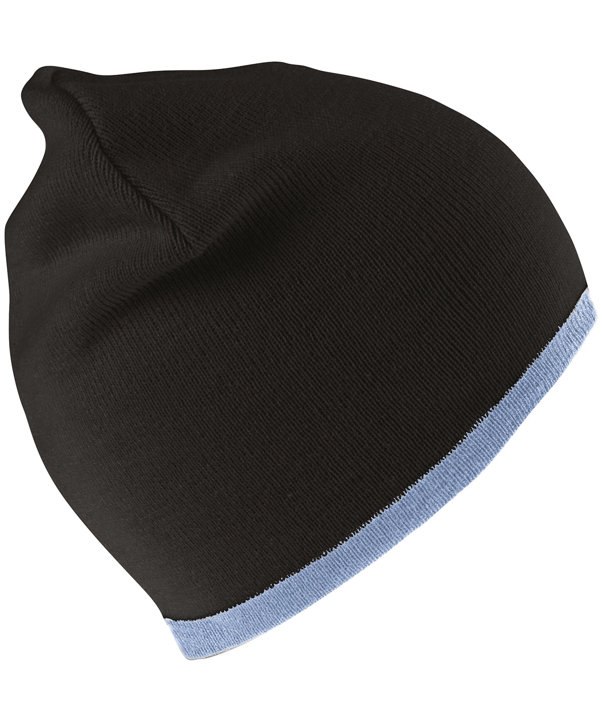 Reversible fashion fit hat - Black/Sky