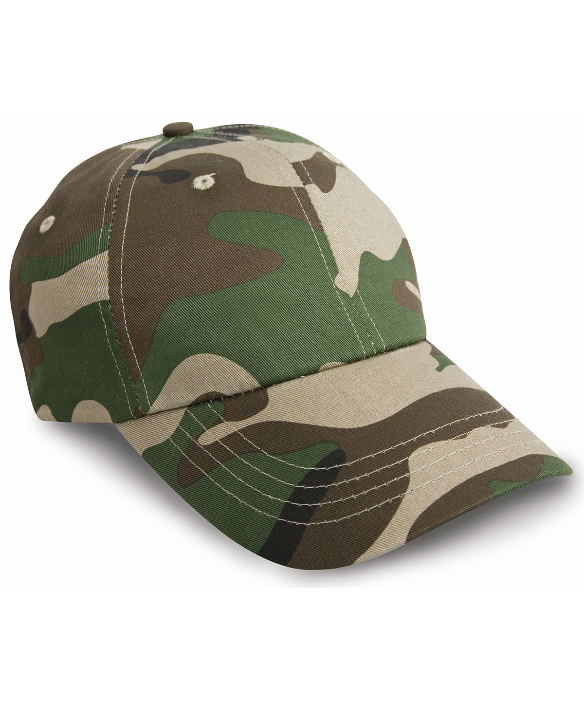 Heavy cotton drill pro-style cap - Camo