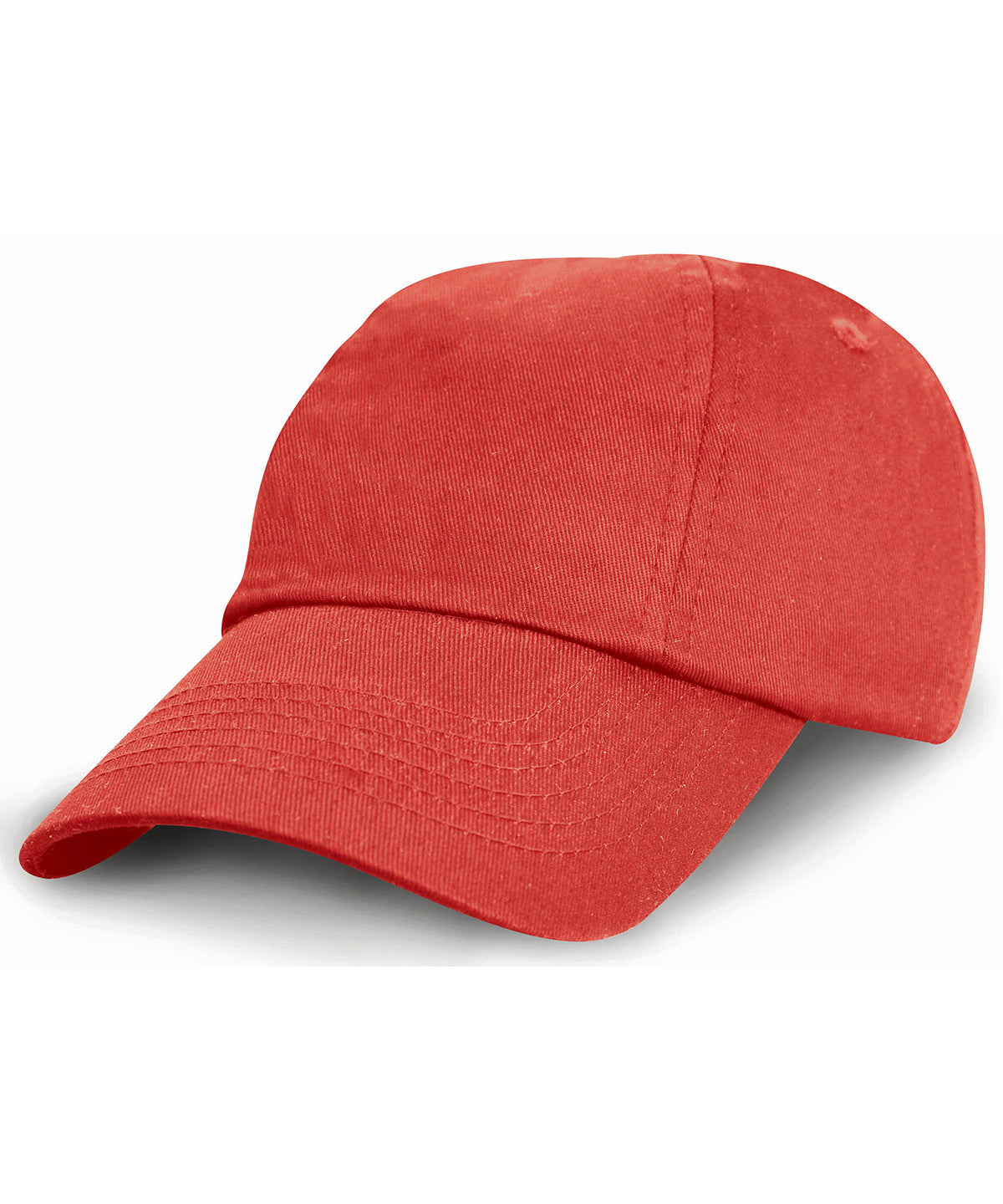 Junior low-profile cotton cap - Red