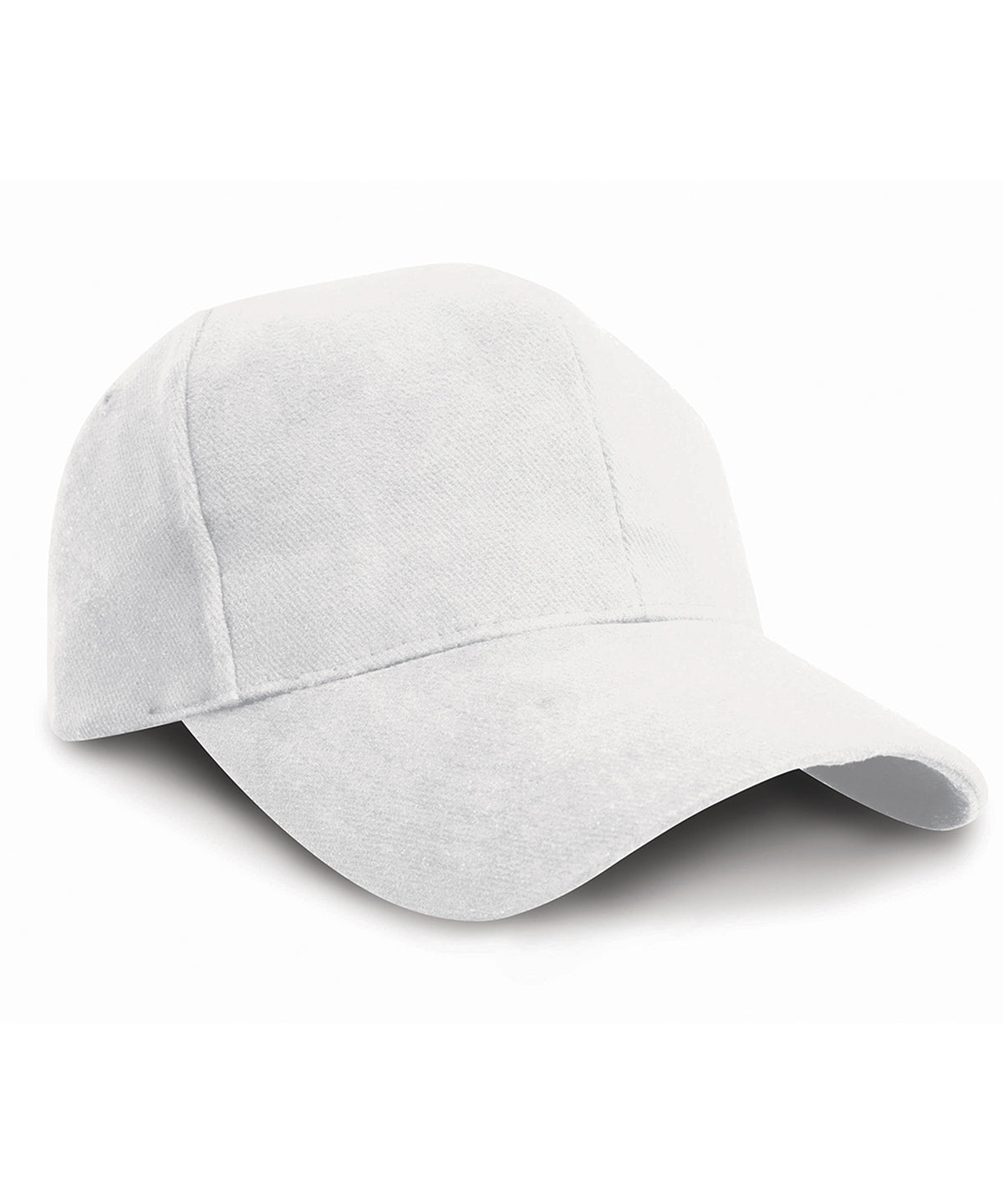 Pro-style heavy cotton cap - White