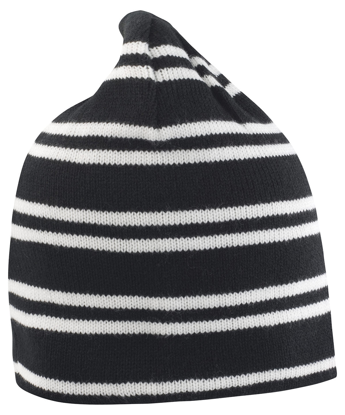 Team reversible beanie - Black/White/Black