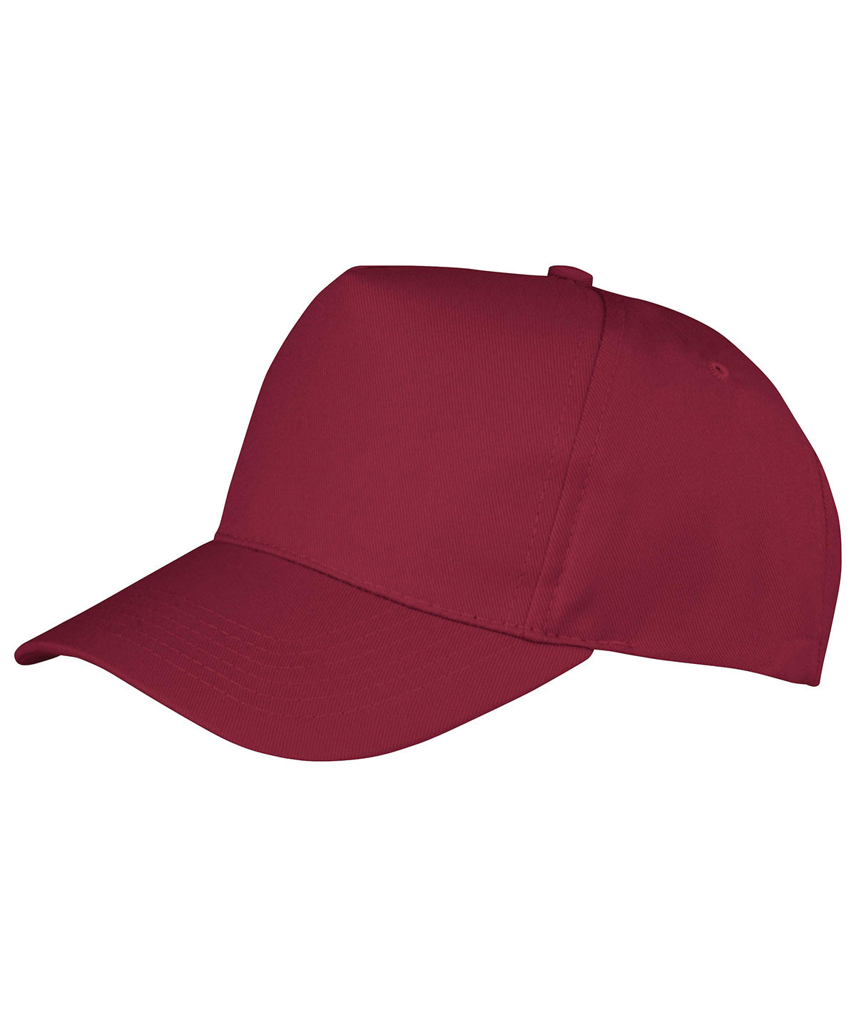 Boston junior 65/35 polycotton cap - Burgundy