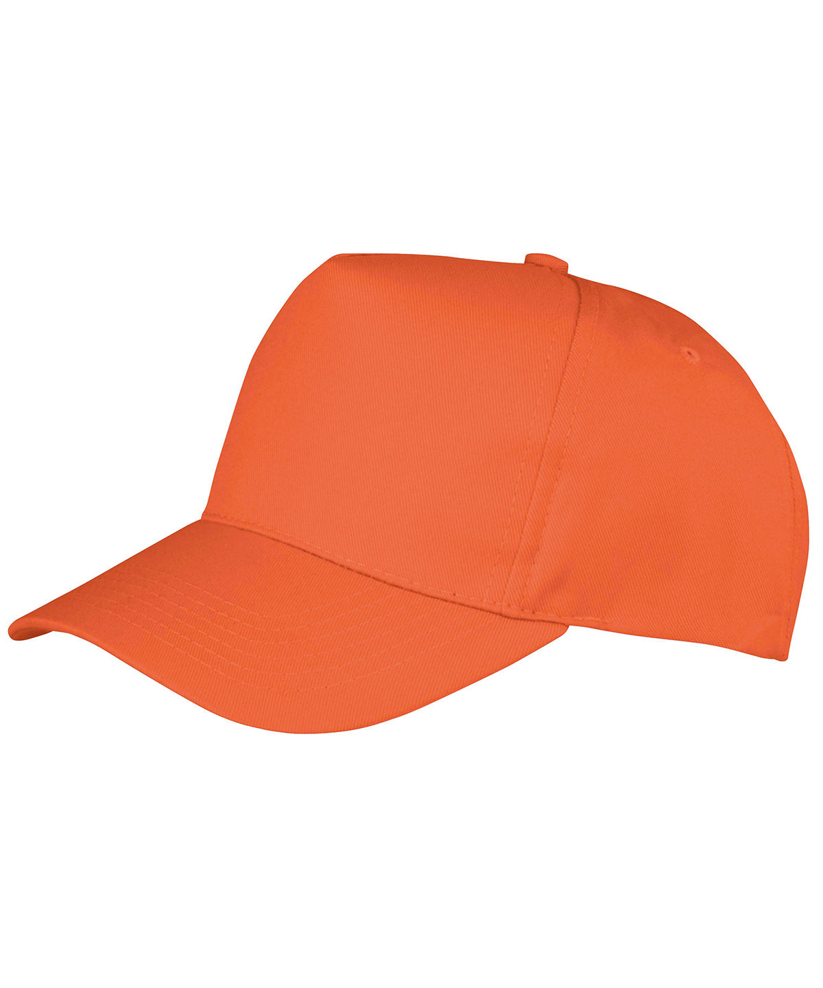 Boston 5-panel polycotton printer's cap - Orange