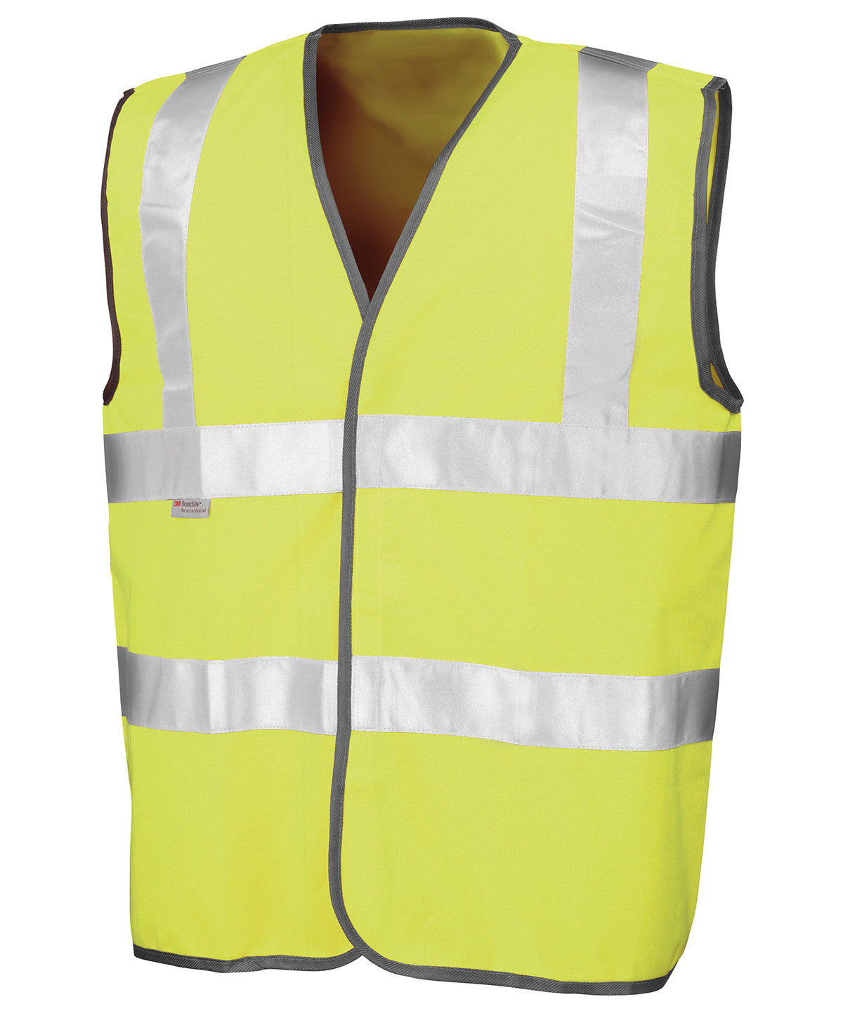 Safety high-viz vest - Fluorescent Yellow