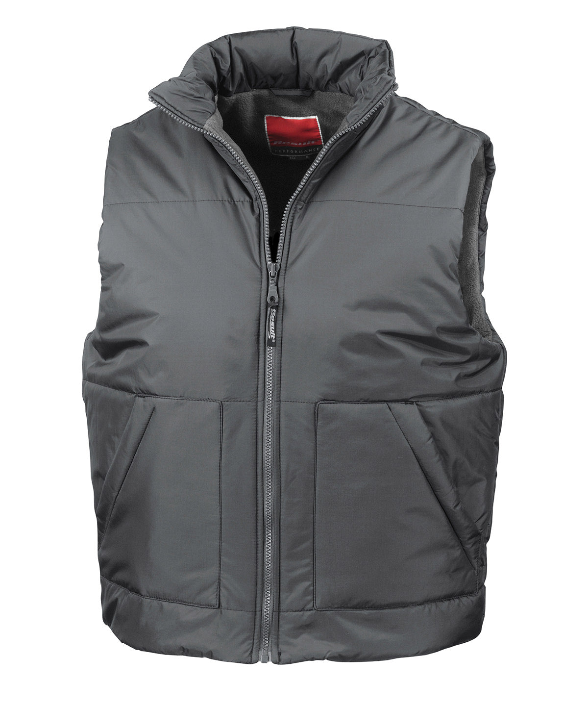 Fleece-lined bodywarmer - Dark Grey
