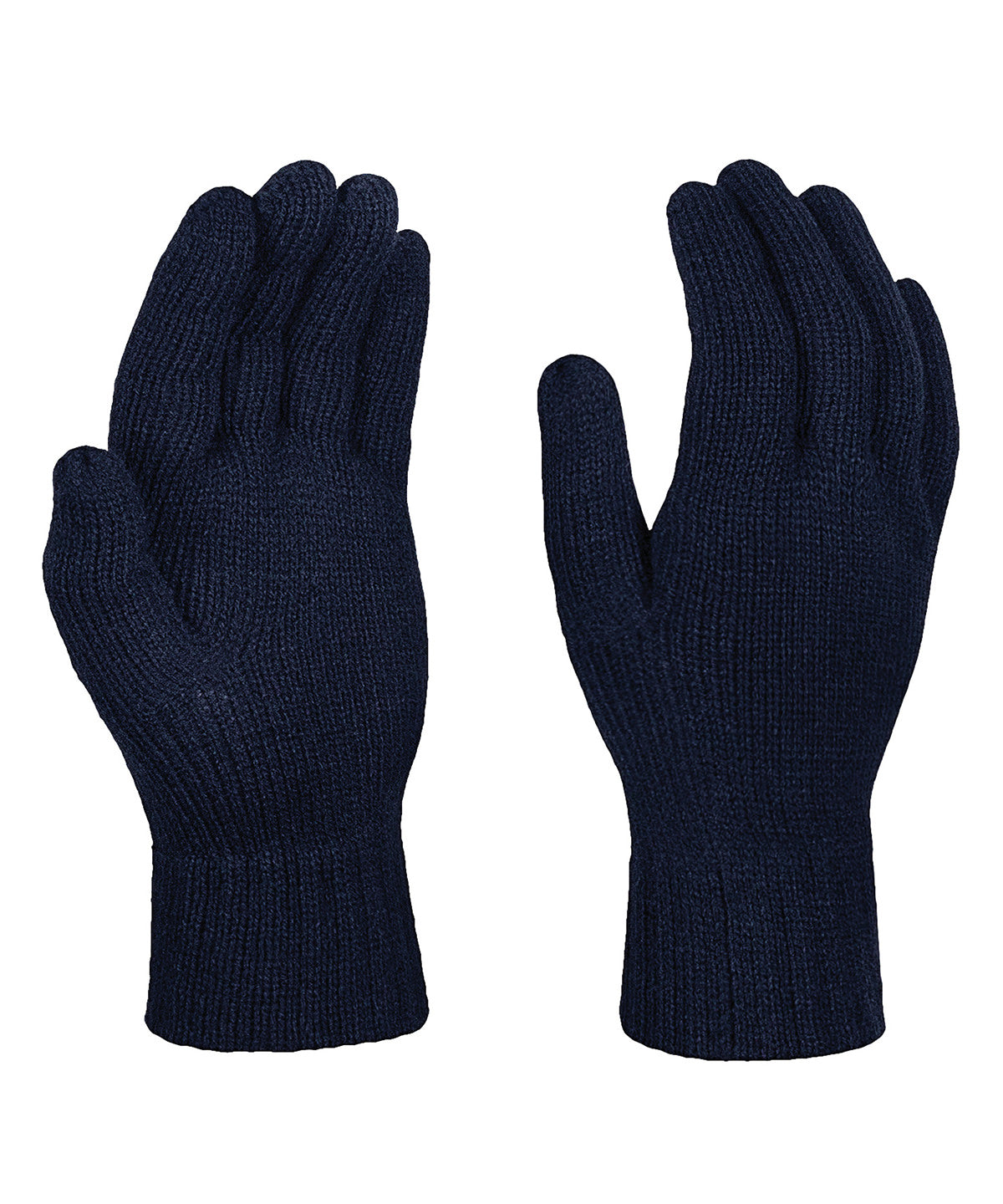 Knitted gloves - Navy