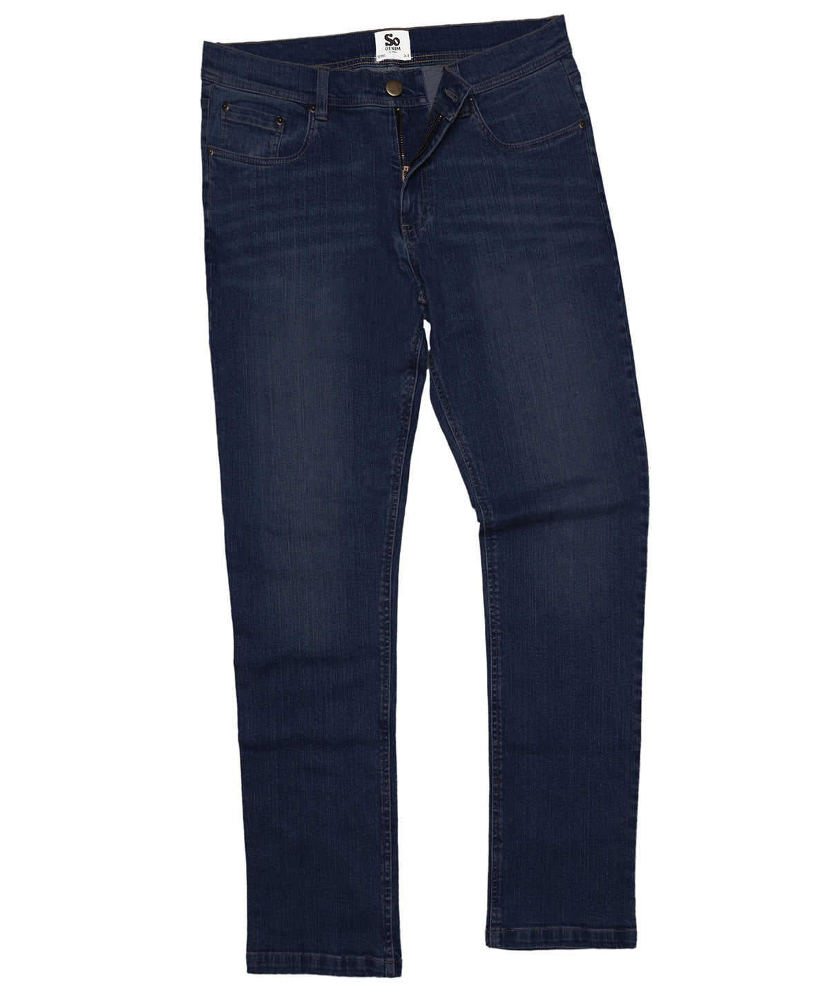 Leo straight jeans - Dark Blue Wash