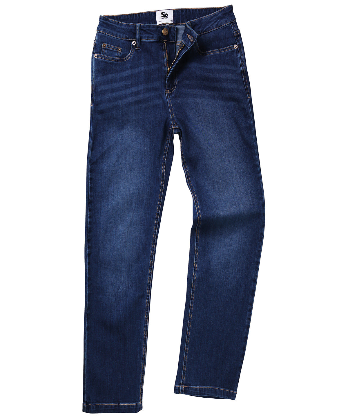 Women's Katy straight jeans - Dark Blue Wash