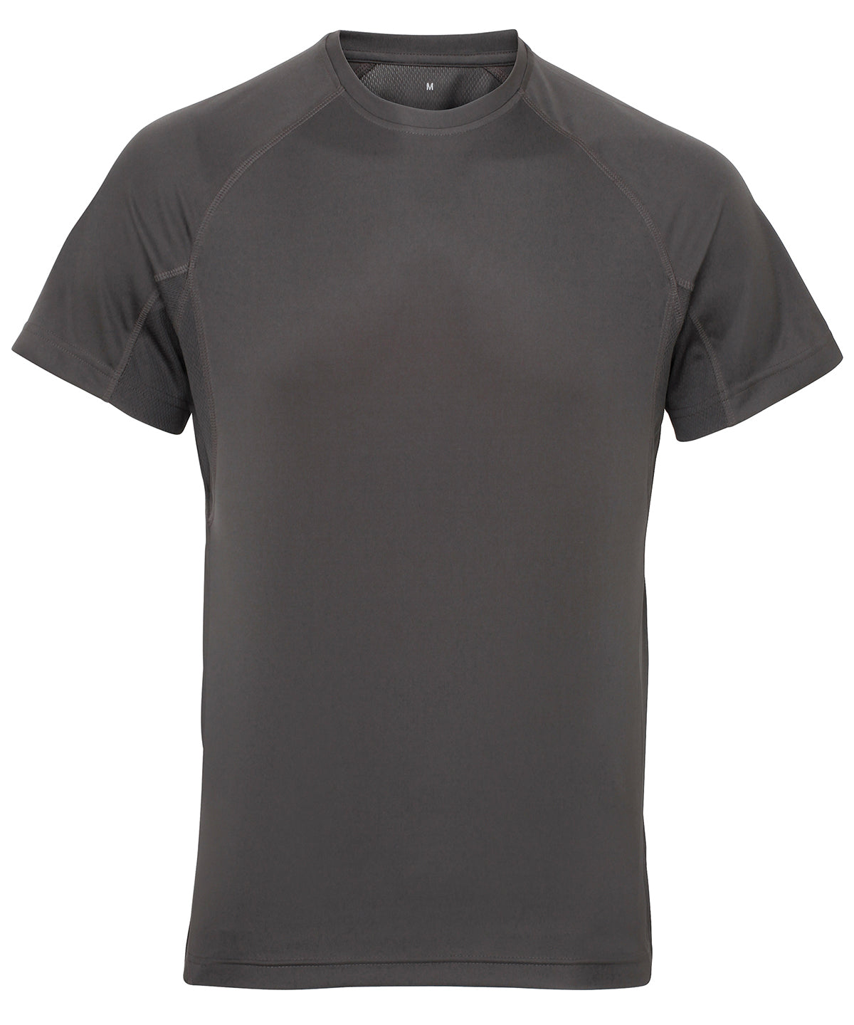 Men's TriDri® panelled tech tee - Charcoal