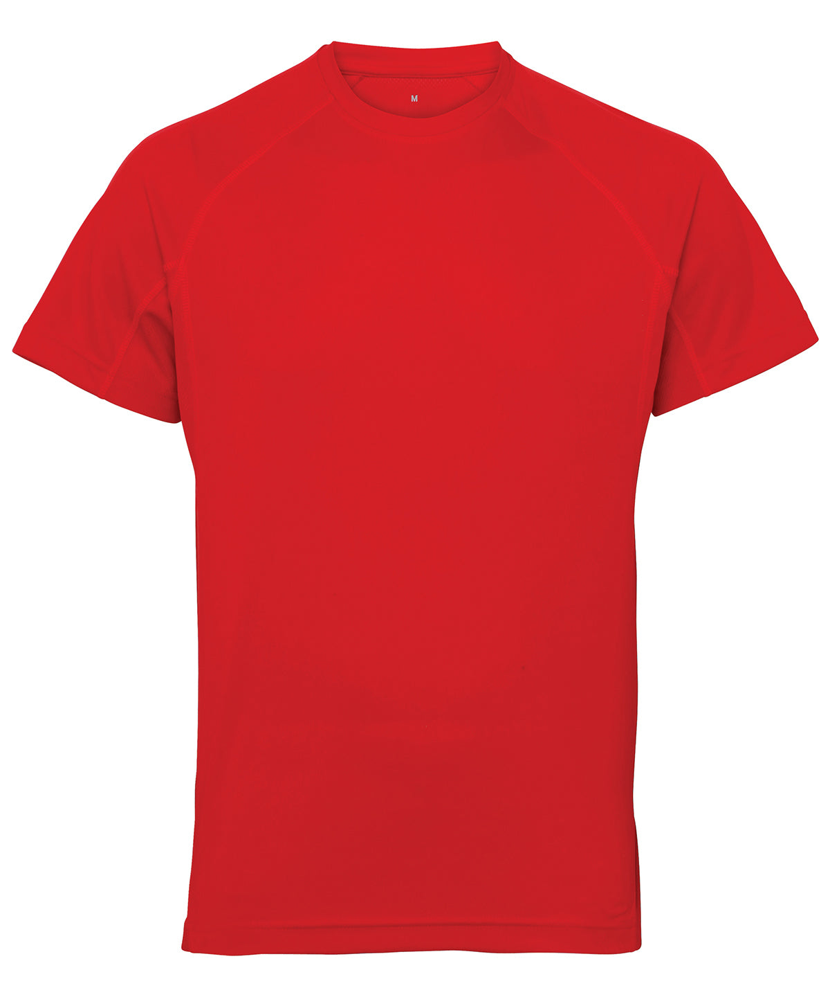 Men's TriDri® panelled tech tee - Fire Red