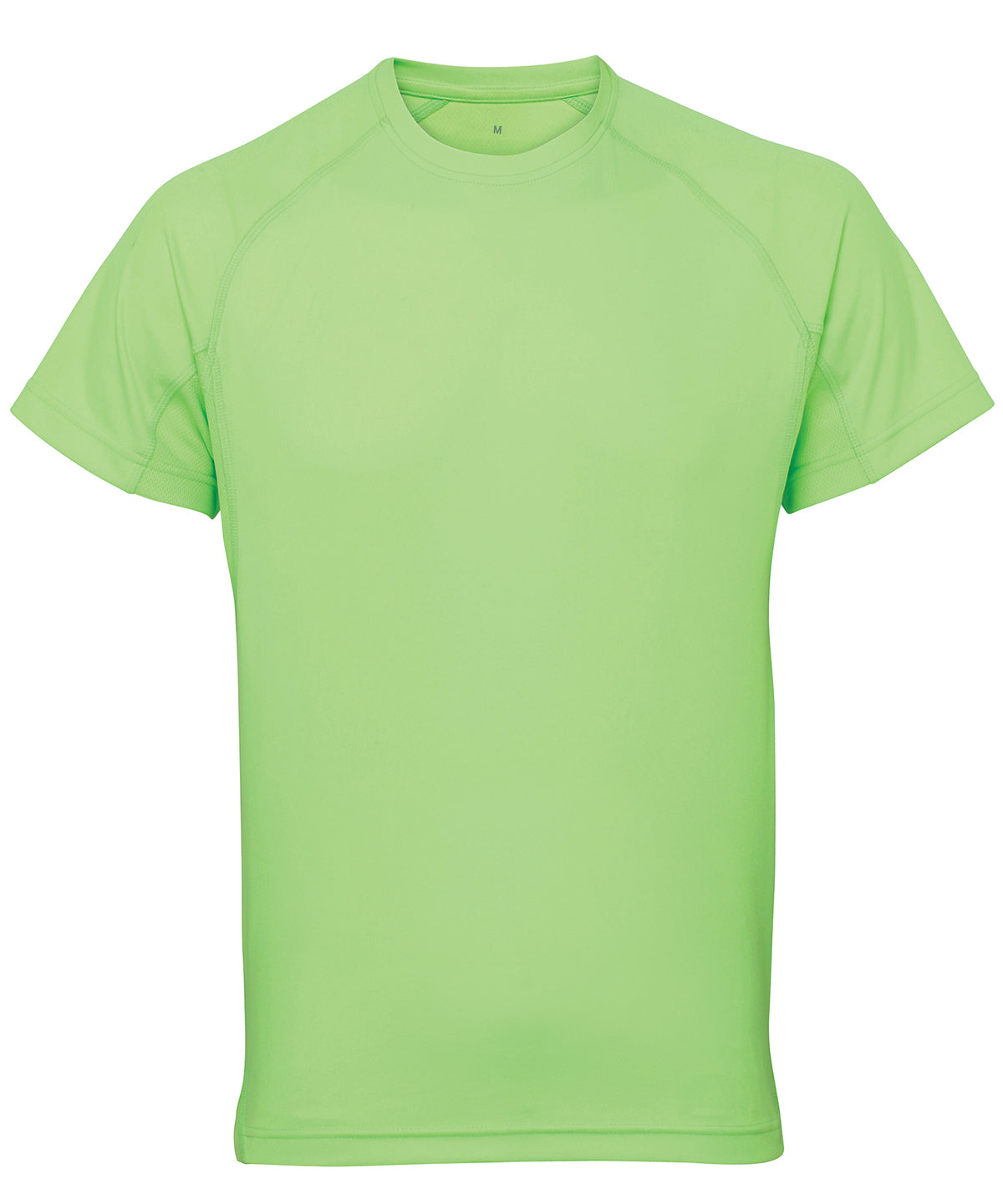 Men's TriDri® panelled tech tee - Lightning Green