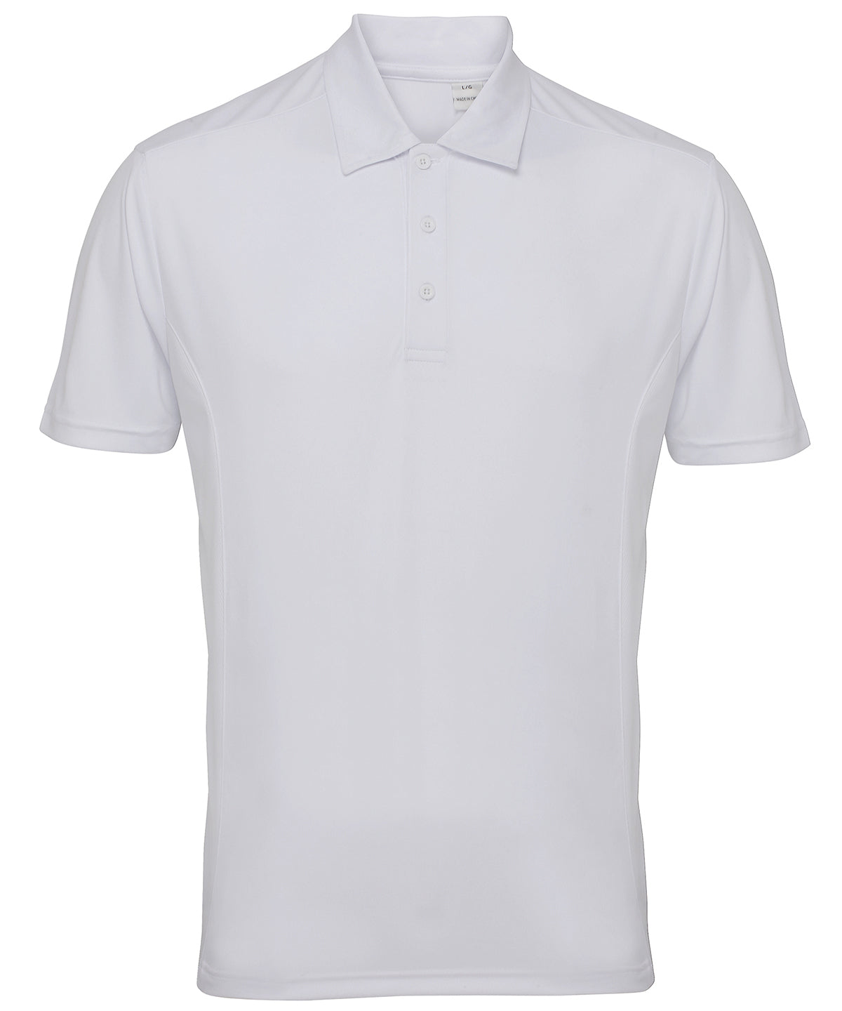 Men's TriDri® panelled polo  - White