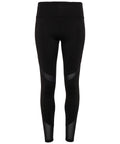 Women's TriDri® mesh tech panel leggings full-length