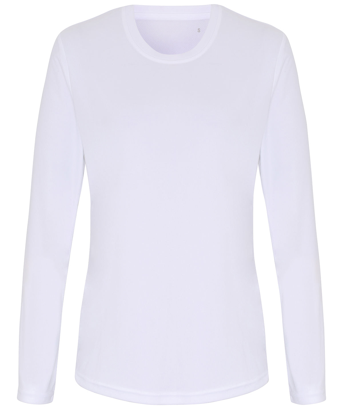 Women's TriDri® long sleeve performance t-shirt - White