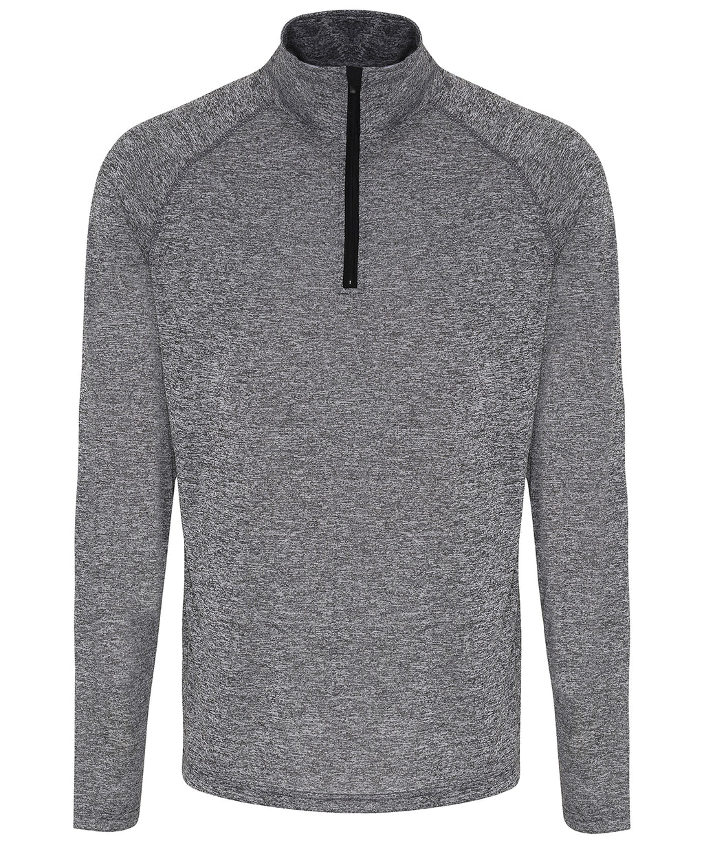 Men's TriDri® long sleeve performance ¼ zip top 