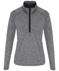 Women's TriDri® long sleeve performance ¼ zip
