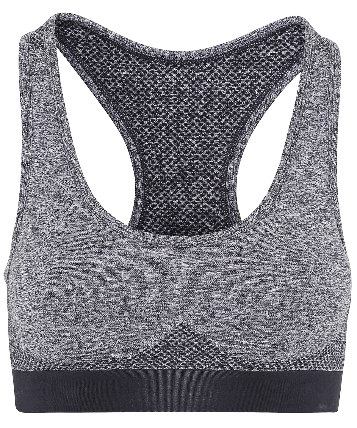 Tridri® seamless 3D fit" multi-sport sculpt bra" - Charcoal