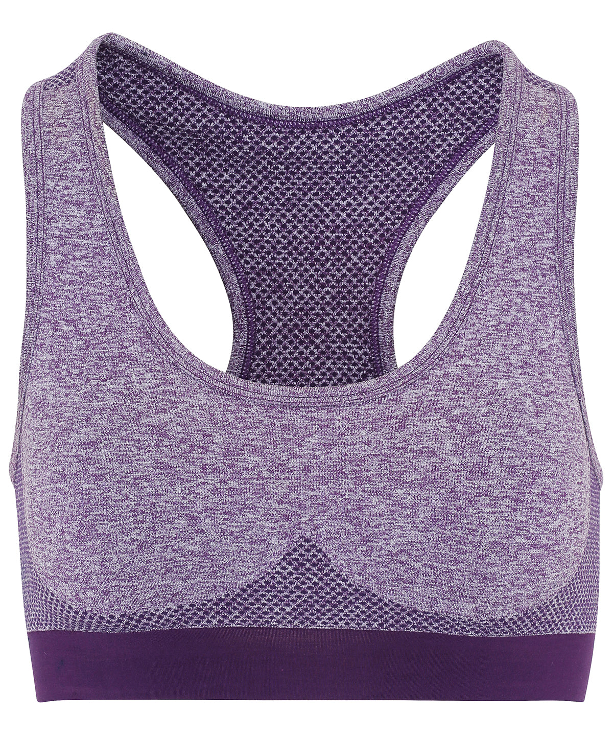 Tridri® seamless 3D fit" multi-sport sculpt bra" - Purple